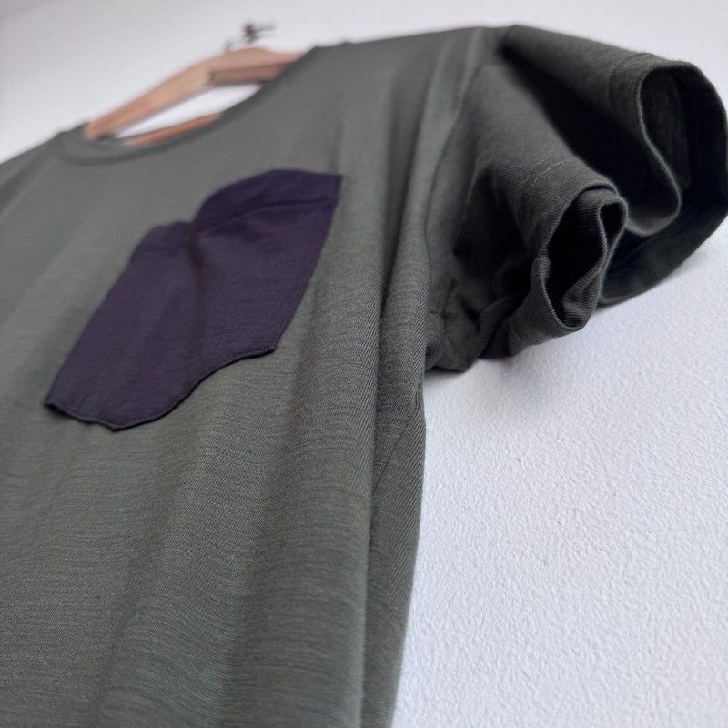Mons Royale Harvey Pocket T-Shirt Merino Wool Mens L gallery