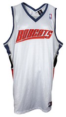 Adidas NBA Basketball Men’s Charlotte Bobcats Blank Jersey – White