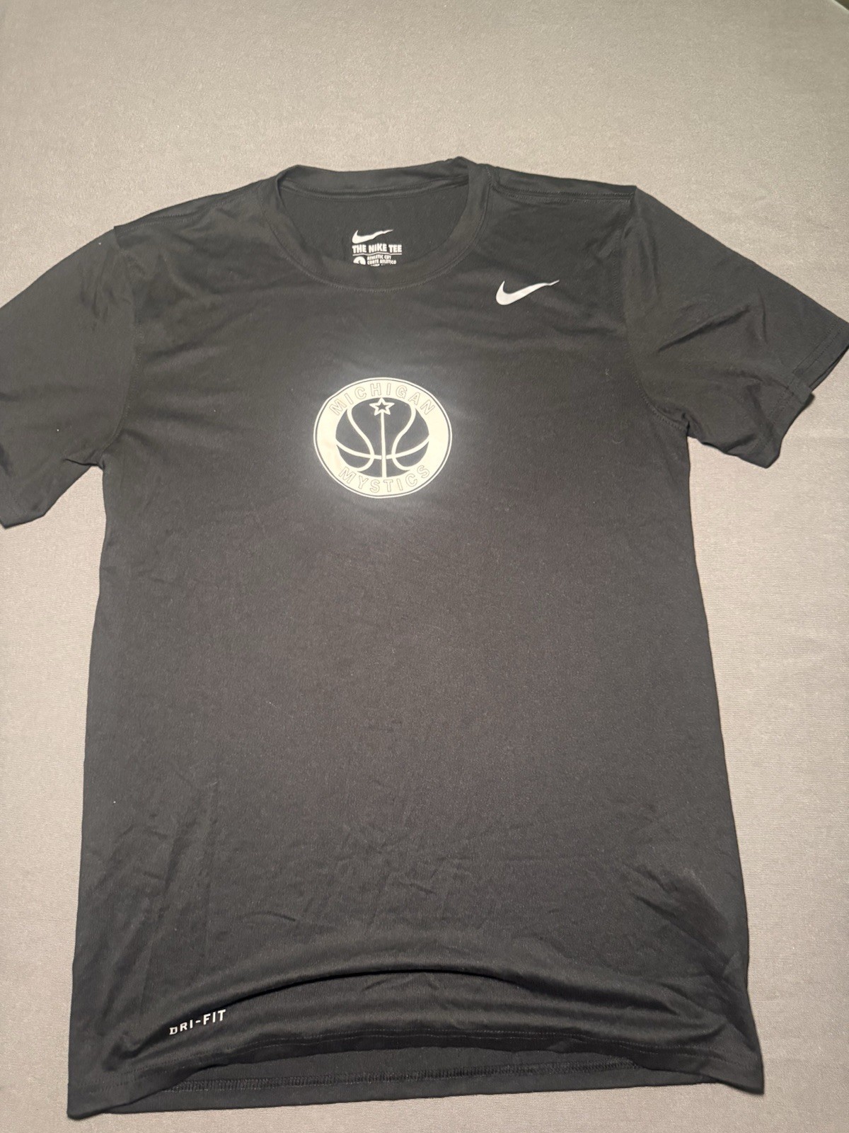Nike Dri-FIT Men’s Black Athletic Fit Tee size Small Michigan Mystics 1/4 Zip XS gallery