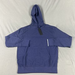 Greyson Golf Hoodie Gotham Small Maltese Blue Cotton Modal Spandex MSRP $168