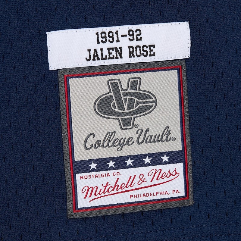 Mens Mitchell & Ness NCAA DARK JERSEY MICHIGAN 1991 JALEN ROSE gallery