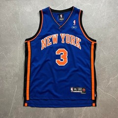 NEW YORK KNICKS STEPHON MARBURY VINTAGE REEBOK NBA JERSEY XL BLUE