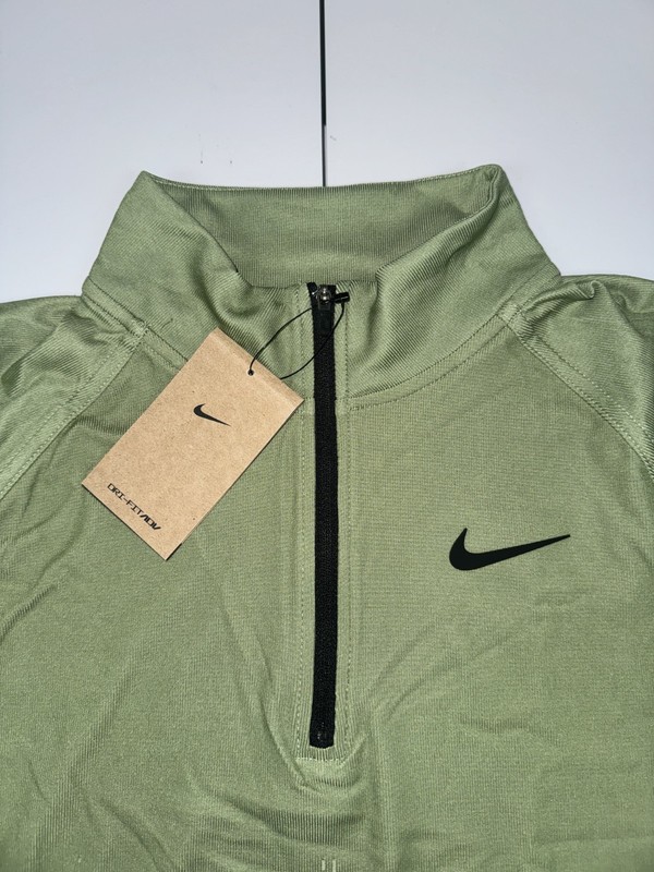 Nike Dri-FIT ADV Pullover Men's Pick Size Green Golf 1/2 Zip FD5833-386 NWT gallery