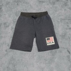 ELEVEN VS 11 Flag USA Men’s Navy Blue Crew Neck, Size S Shorts