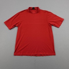 Vintage Nike Tiger Woods Shirt Mens Large Technical Performance Base Layer Golf