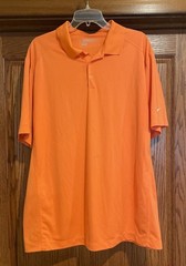 Nike Golf , Mens,Tour Performance, Dri-Fit, Polo Shirt, Sz XXL, Coral, Polyester