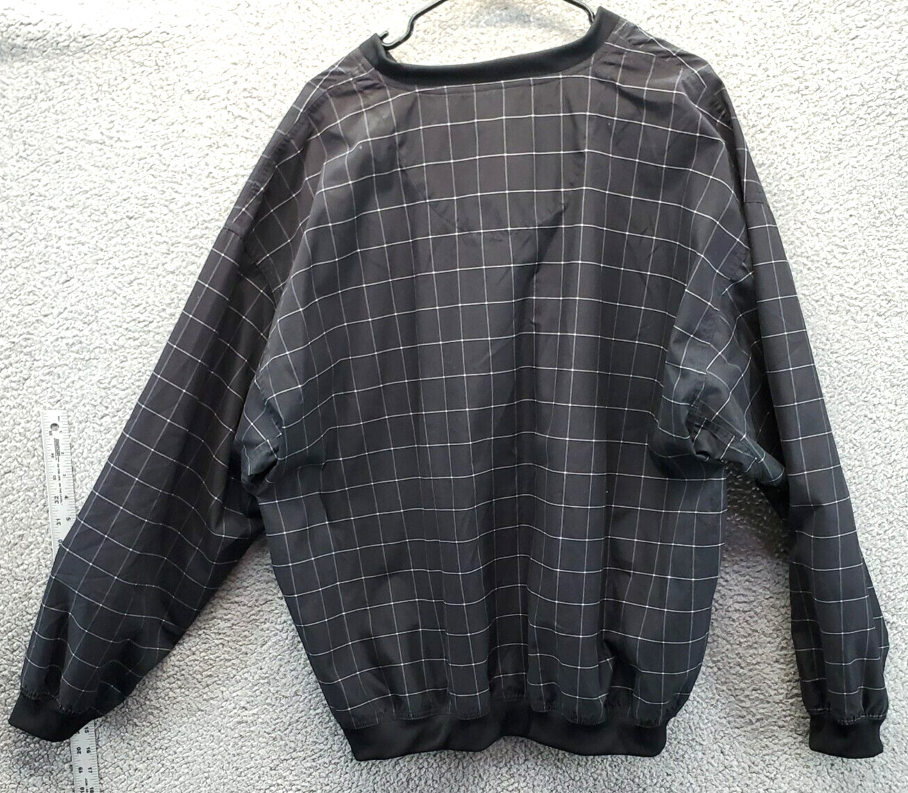 Links Edition Golfwear Men's Black Pullover Top Water Resistant Long Sleeve XL gallery