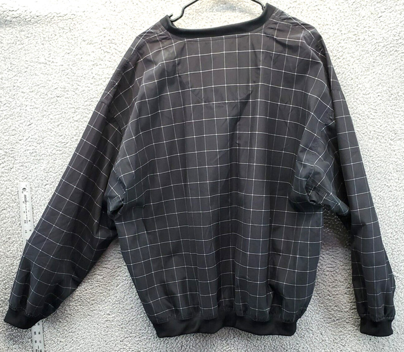 Links Edition Golfwear Men's Black Pullover Top Water Resistant Long Sleeve XL gallery