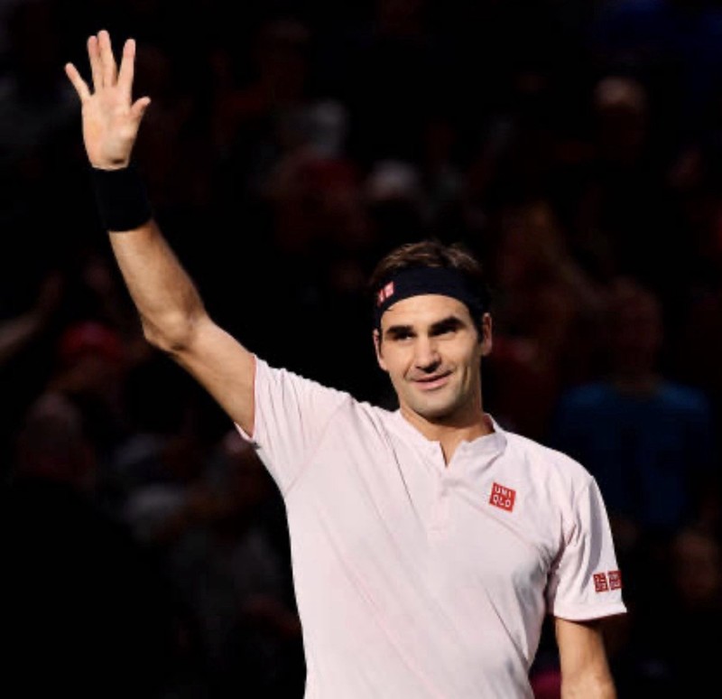 Roger Federer UNIQLO 2018 Basel Shirt size:L (JPN XL) RF Shanghai Paris gallery