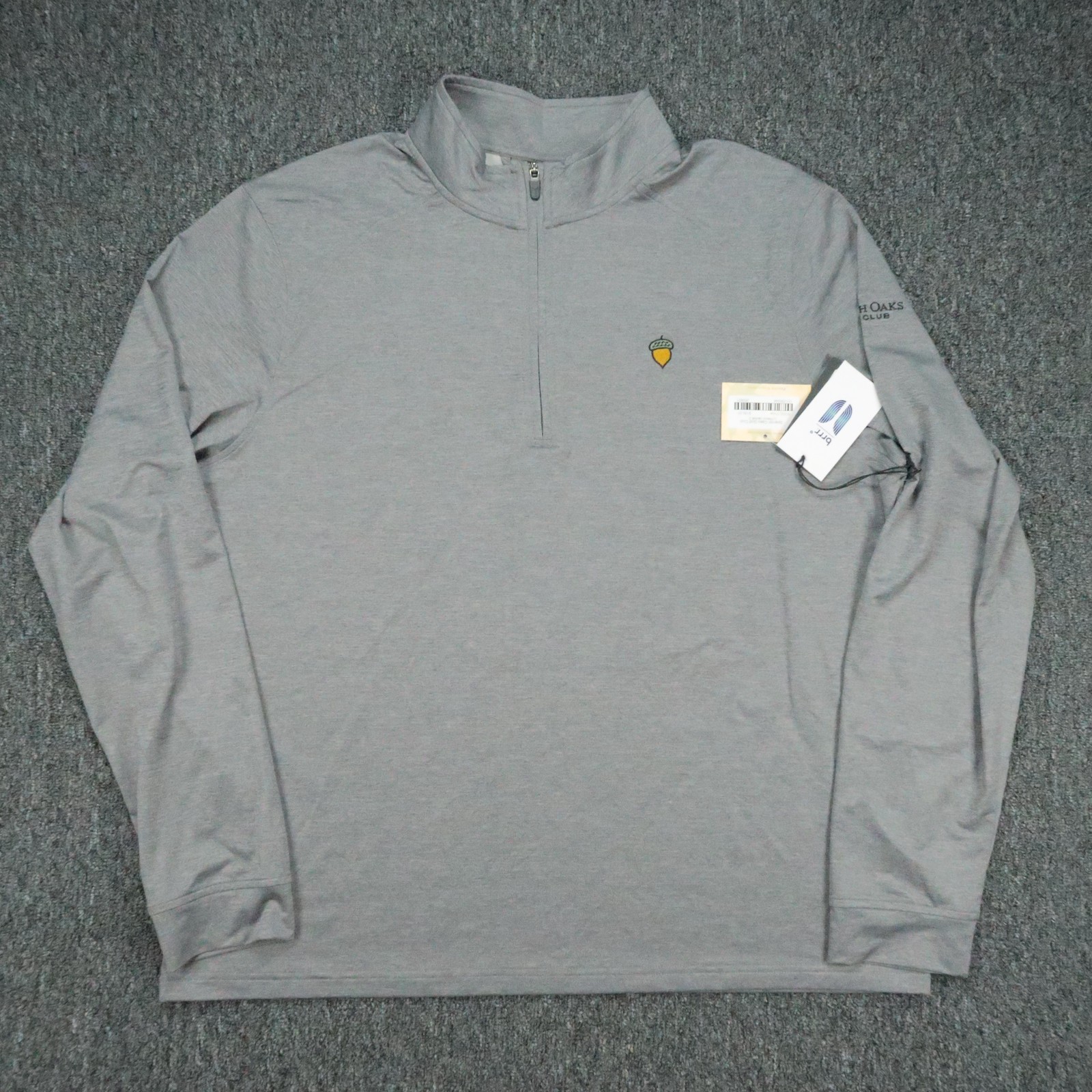 Linksoul Pullover Mens XXL Quarter Zip Athletic Spanish Oaks Golf Club Jacket 2 gallery