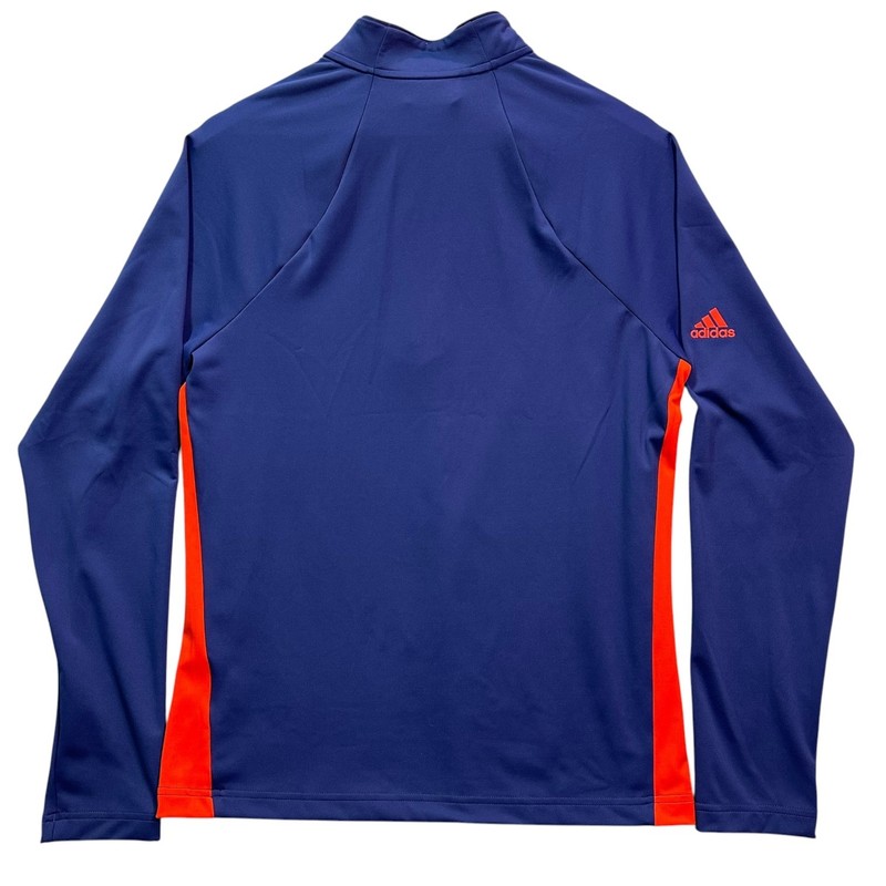 Adidas Team USA Olympic Golf 1/4 Zip Pullover Mens Small Navy Red FR9645 Olympic gallery