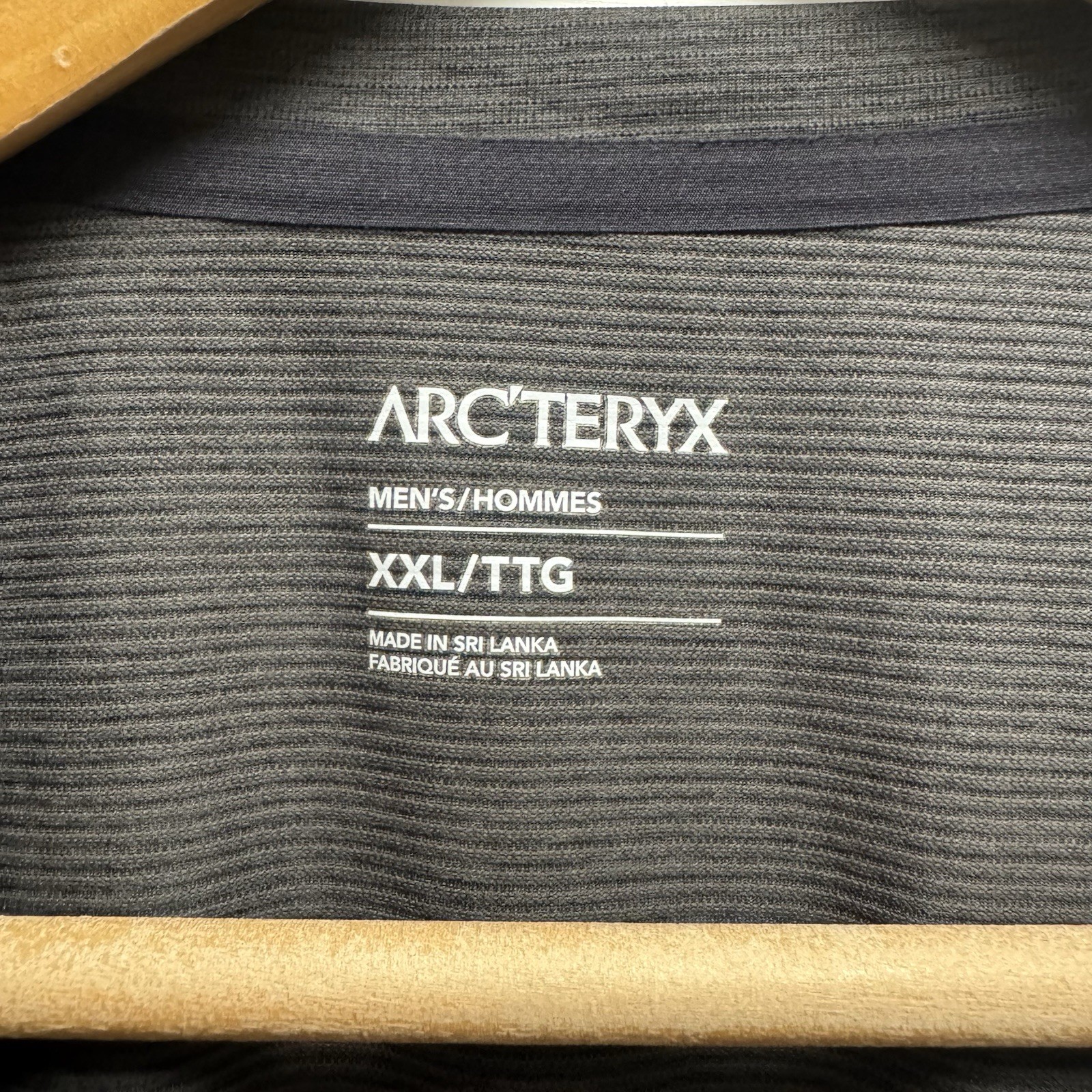 Arc'teryx Mens XXL Dark Gray Long Sleeve Performance Cormac Crewneck T-Shirt euc gallery