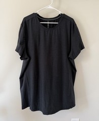 Ten Thousand The Versatile Shirt Short Sleeve Black Size XXL Performance Gym