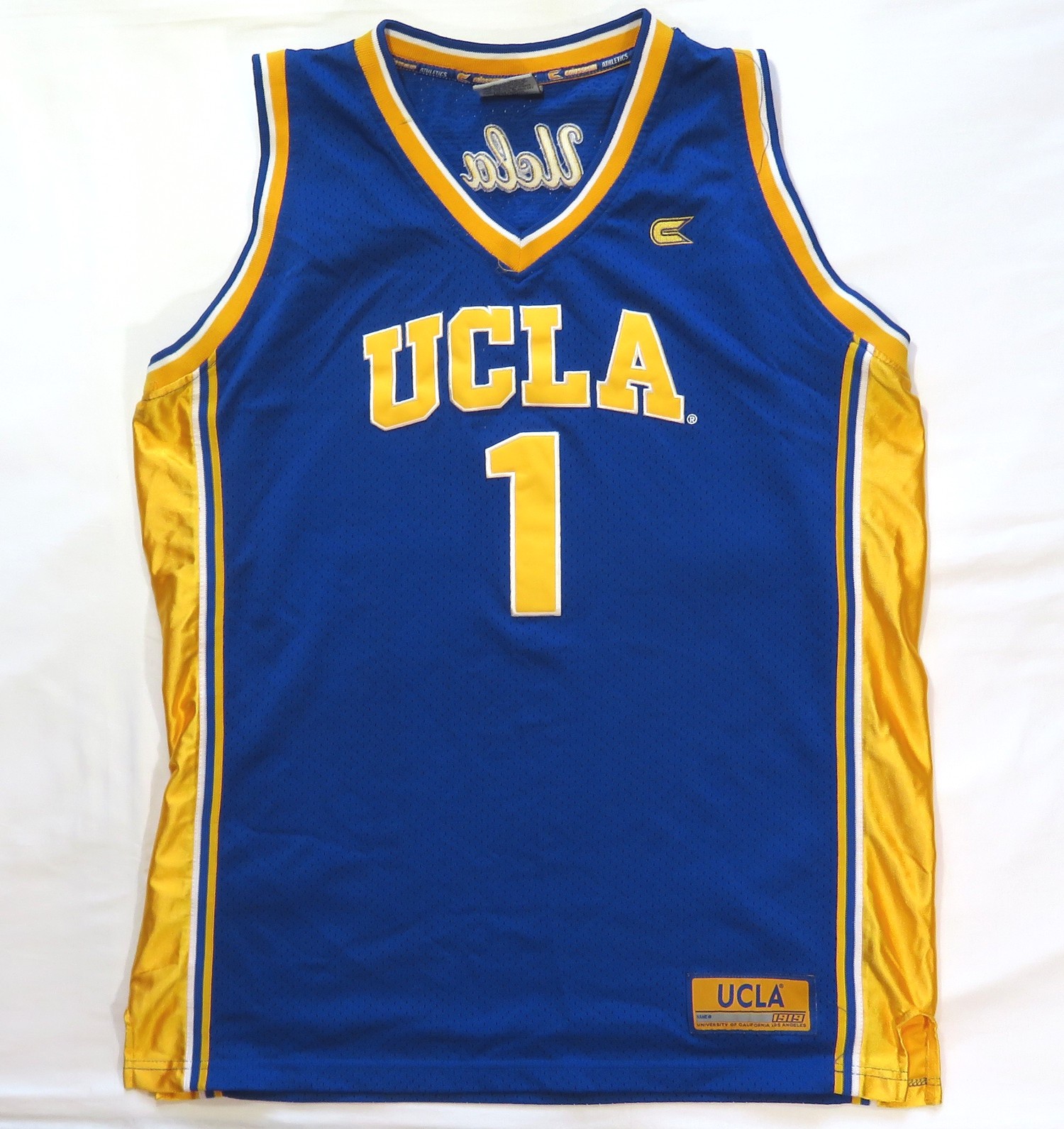 UCLA Vintage Colosseum Made Basketball Jersey 2000's College Sports #1 Athletics gallery
