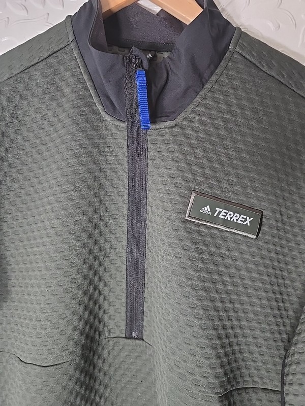 Adidas Terrex Half-Zip Top Extra Large Green gallery