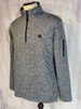 RUGBY UNIVERSITY L/S Extreem Stretch 1/4 Zip Pullover w/ Pockets BLACK Large gallery