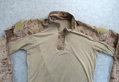 Crye Precision Combat Shirt Mens M/L Brown Desert MARPAT Camo FROG FR USMC