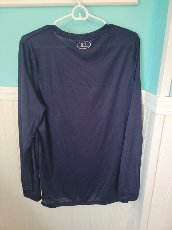 Under Armour~Mens~Locker 2.0~Midnight navy~Small. Long Sleeve. NWT gallery