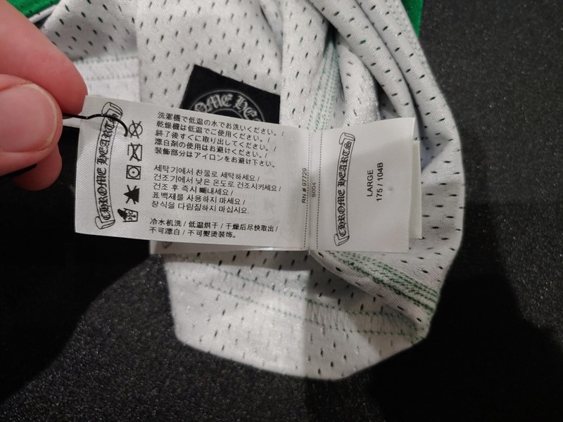 Chrome Hearts Reversible 33 Mesh Jersey in Green gallery