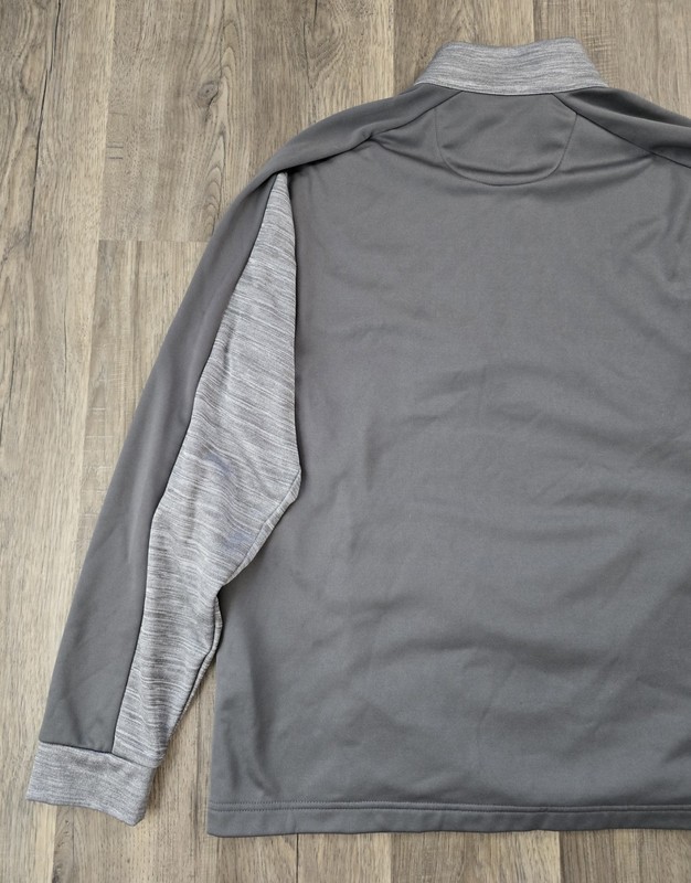 Callaway 1/4 Zip Pullover Men’s Large W/ Chest Pocket Heathered Gray gallery