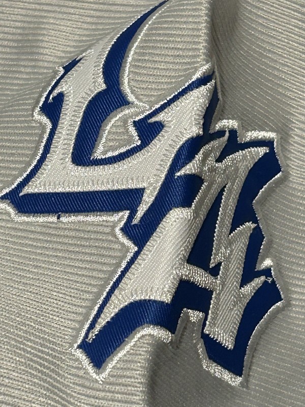Kobe Bryant Headgear Classic City Of Angels Baseball Jersey Dodgers Colors XL gallery
