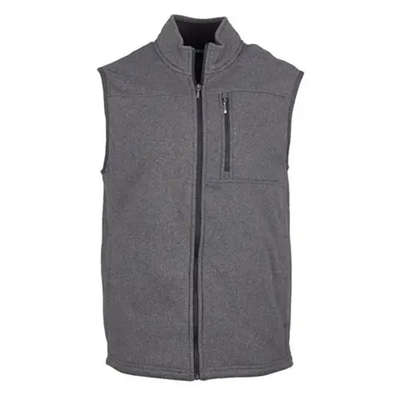 IZOD Men's Sweater Fleece Vest Light Grey Heather Medium $70 gallery