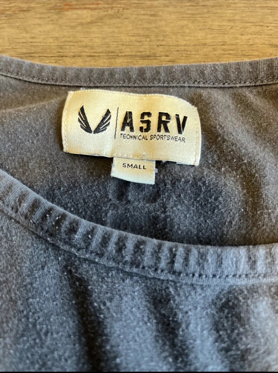 ASRV Tank Top Shirt Lot Size Small: 2 Tanks Black & Gray .. MINT gallery