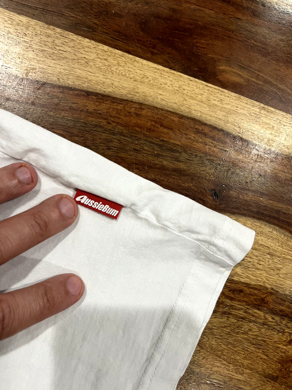 men's aussiebum white singlet shirt small gallery