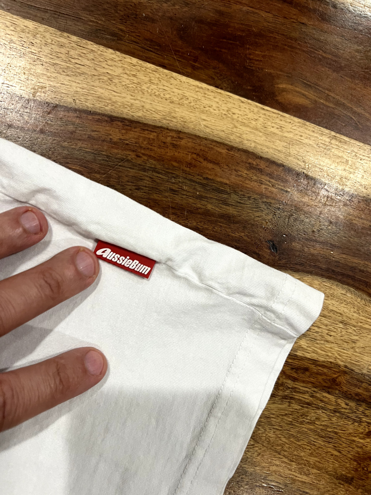 men's aussiebum white singlet shirt small gallery