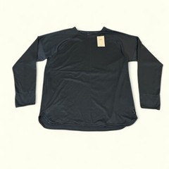Nike YOGA Dri-Fit Long Sleeve Mens XL Black Knit Stretch NWT $85 FB7775-010