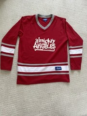 Red/white Vintage Almighty Jersey Mens Medium Skateboarding Streetwear