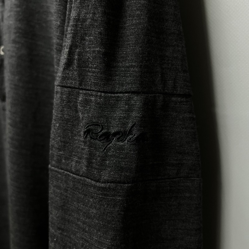 Rapha Merino Wool Long Sleeve Polo Sweater Cycling Men’s gallery