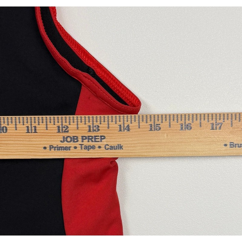SBD Powerlifting Singlet Mens Medium Black Red Competition Weightlifting gallery