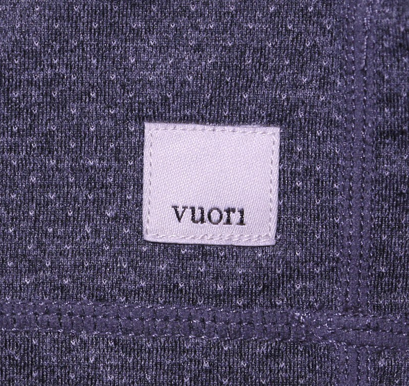Mens EUC Gray VUORI Technical Training Running Chest Pocket T Shirt size L gallery