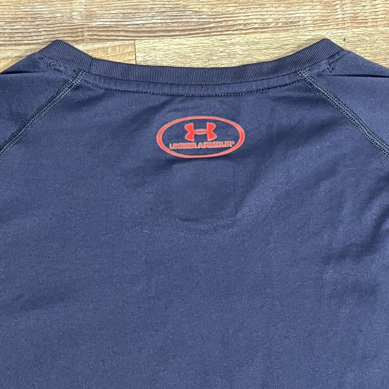Under Armour Transformers AutoBots Logo HeatGear Navy Blue Shirt Mens Size Large gallery