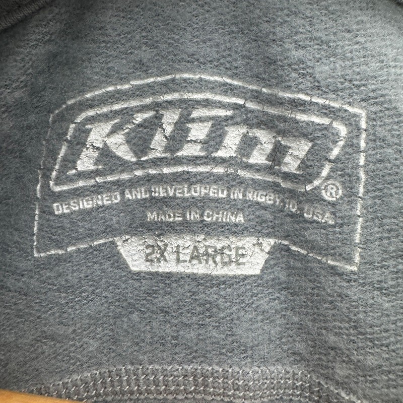 Klim Teton 1/4 Zip Shirt Mens 2XL Gray Long Sleeve Merino Blend Outdoor Pullover gallery