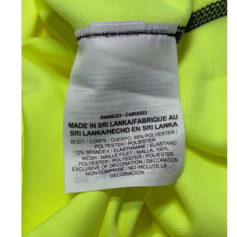 Nike Pro Combat Hyperwarm Max Fitted Mock Neck Mens Medium Volt 479925-702 NWT gallery