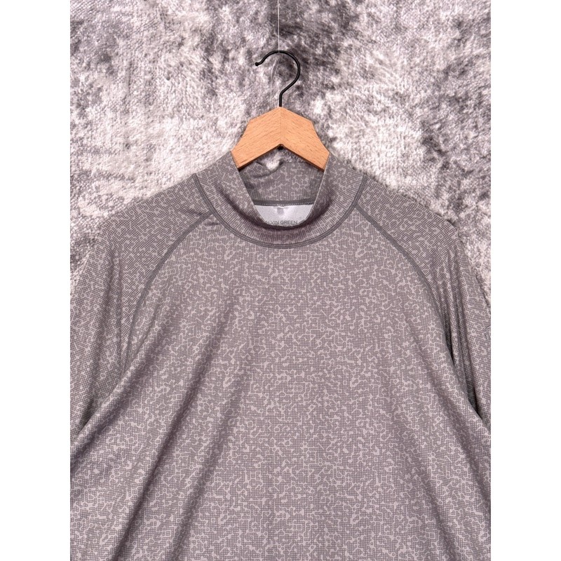 Galvin Green Shirt XL Mens Gray Mock Neck Thermal Base Layer Half Moon Golf gallery
