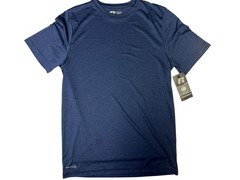 Russell Men’s Core Hybrid Active Tee – Blue – Size S (34-36) – NWT