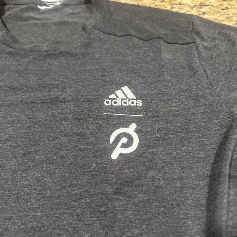 Adidas Peloton AeroReady Training T-Shirt Men's Large Black Short Sleeve Cpix gallery