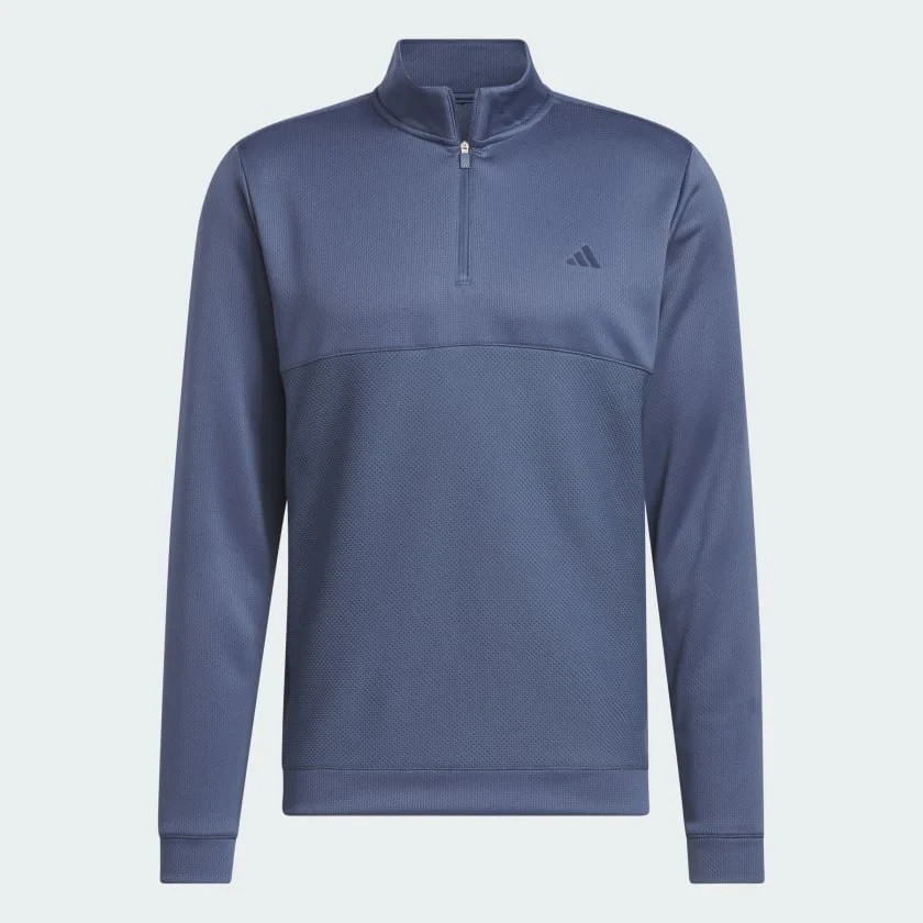 Adidas Ultimate 365 Textured 1/4 Zip Men's Sweatshirt Brand New IU4695 Sz 2XL gallery