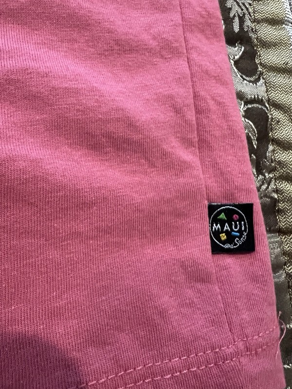 Maui and Sons Dusty PinK Tank Top Size S Men Size M Women NWOT gallery