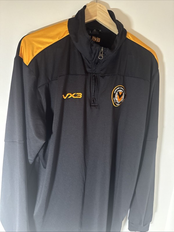 Newport County AFC Quarter Zip Training Top 2023/24 Size XL Football Soccer gallery