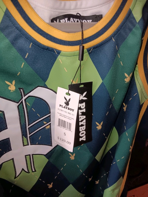 Playboy Basketball Jersey Sz Sm gallery