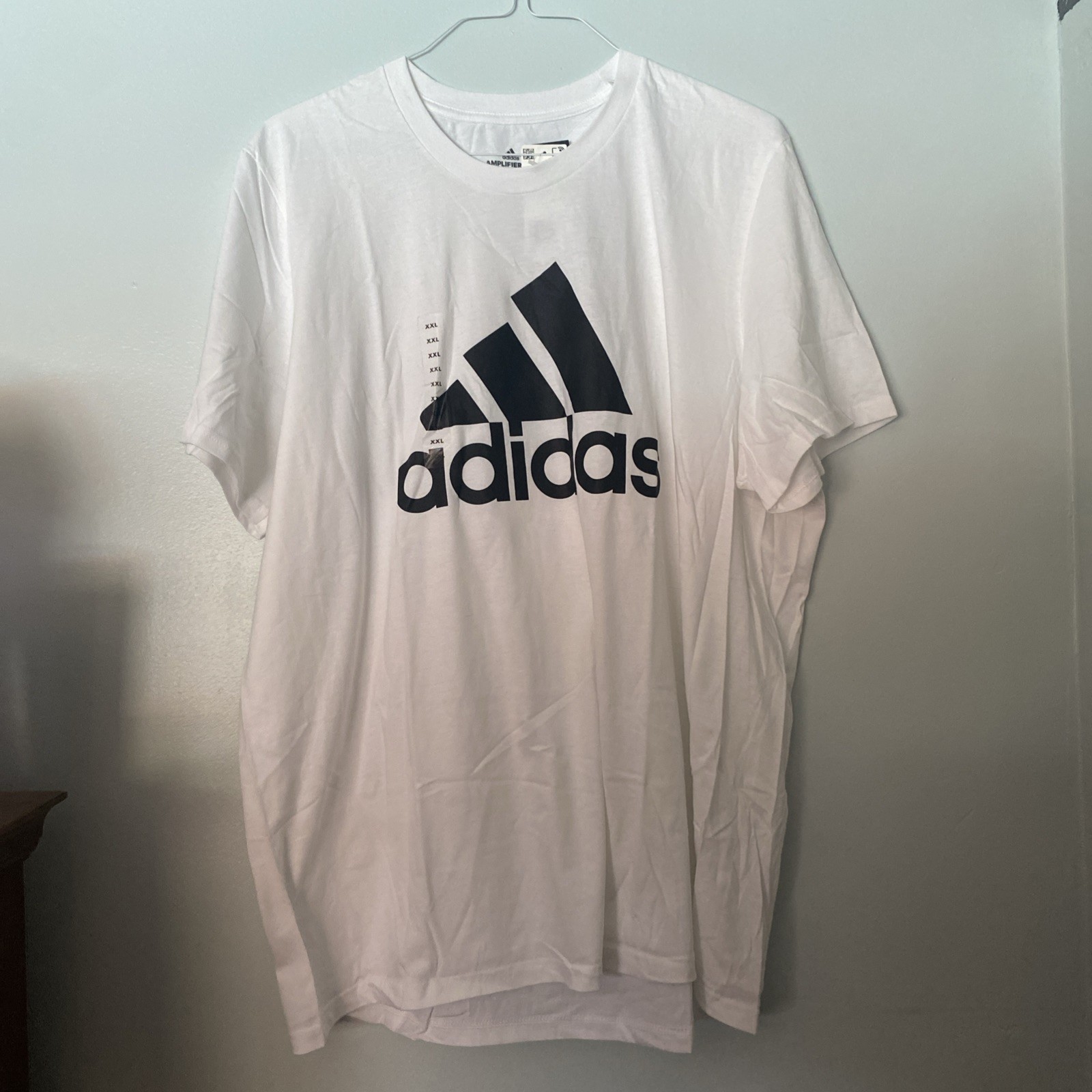 adidas Men's Badge of Sport Short Sleeve Shirt ED9606 NWT 2XL gallery