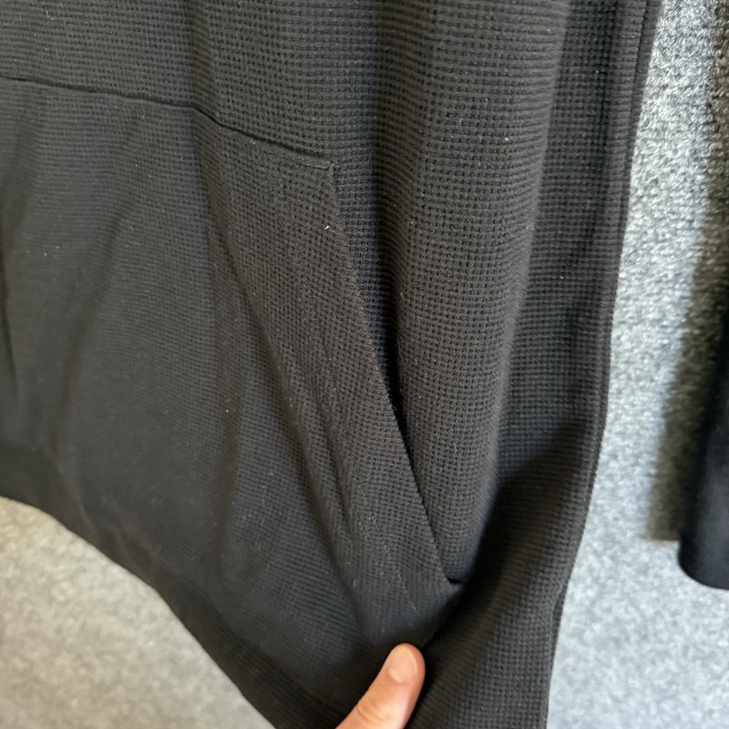 Travis Mathew Performance Waffle Quarter Zip Pullover Black Men’s Medium gallery