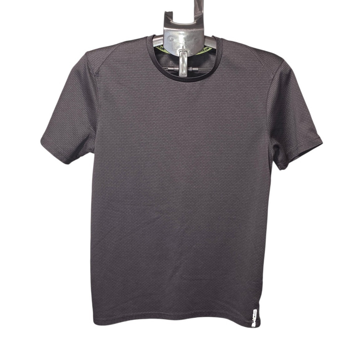 Men's Black Lightweight Polyester Short Sleeve Activewear T-Shirt gallery