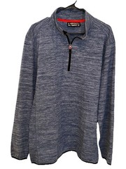 Avalanche Men’s Quarter Zip Top Stand Up Pullover