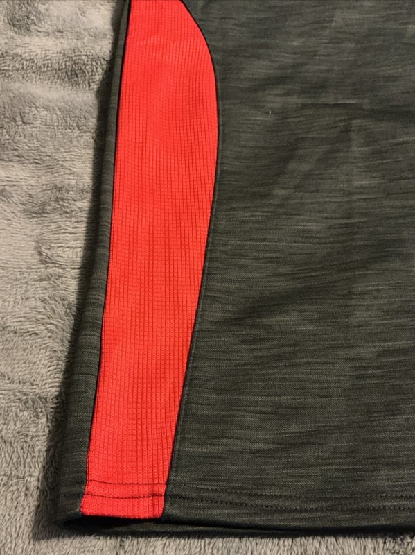 Ohio State Varsity Scarlet & Gray Polyester Quarter Zip Pullover - Size M gallery