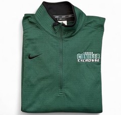 Nike Dri-Fit Quarter Zip Green Lacrosse Team Pullover Mens M